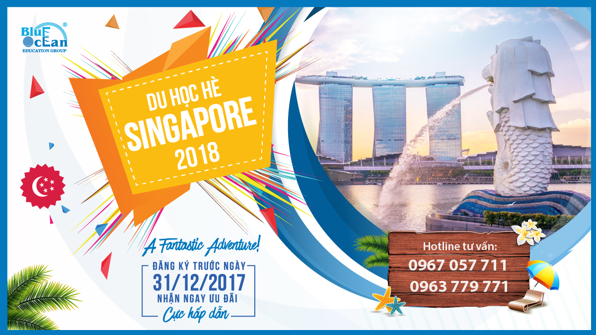28 ngày khám phá Singapore với GEOS trong  Du học hè Singapore 2018